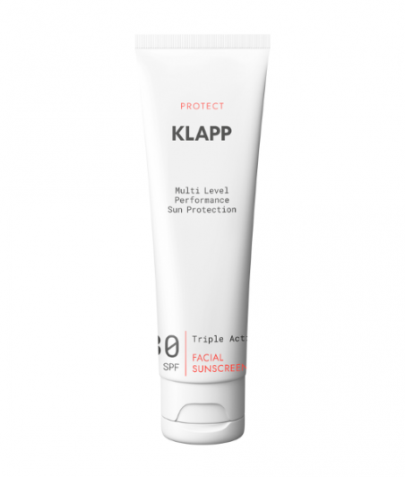 Krem przeciwsłoneczny - Triple Action Facial Sunscreen 30 SPF - KLAPP