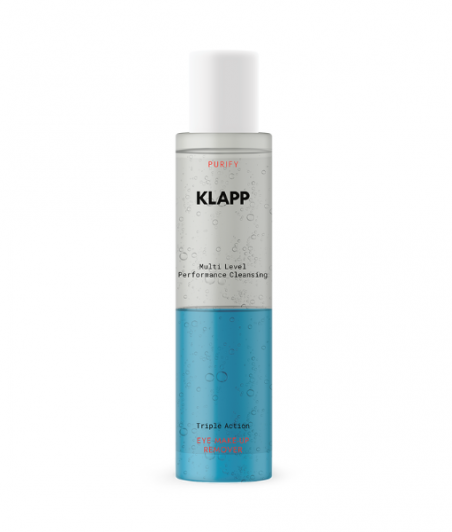 TRIPLE ACTION EYE MAKE-UP REMOVER - 125 ML - KLAPP