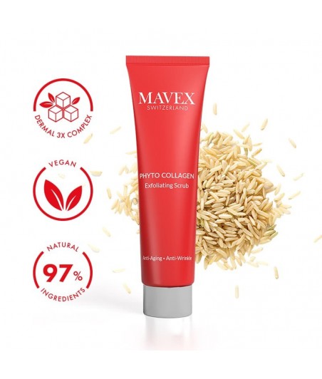 EXFOLIATING SCRUB 150ml - MAVEX ►Kremowy peeling do twarzy