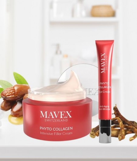 INTENSIVE FILLER CREAM 50ml + EYE CREAM 20ml - MAVEX ►Krem do twarzy + krem pod oczy