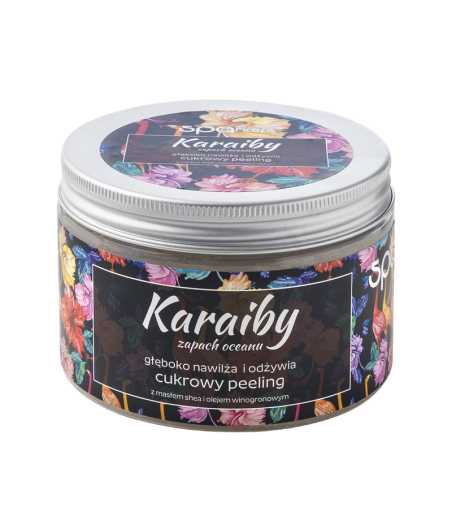 KARAIBY CUKROWY PEELING DO CIAŁA 200g - SPA CONCEPT