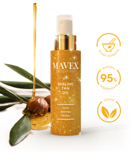 SUBLIME TAN OIL 100ml - MAVEX ►Olejek brązujący MVX