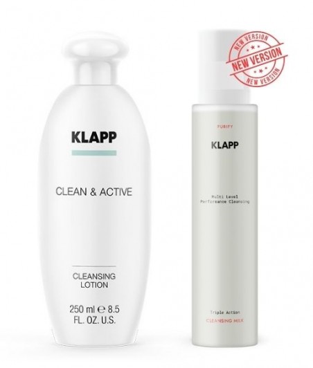 NOWA WERSJA CLEANSING LOTION 200ml - CLEAN & ACTIVE - KLAPP