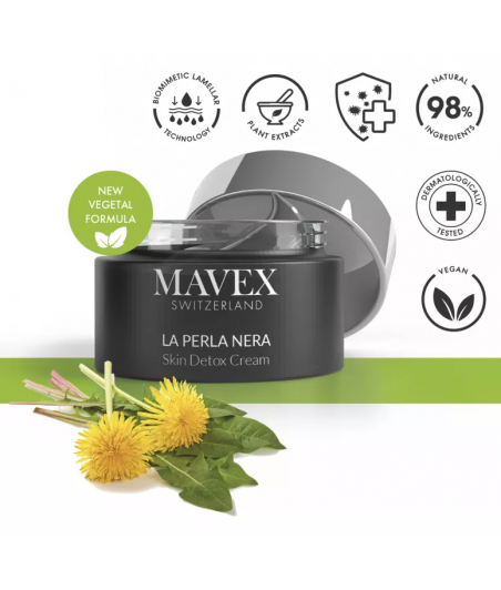 SKIN DETOX CREAM 50 ML - MAVEX ►Krem detoksykujący skórę twarzy MVX