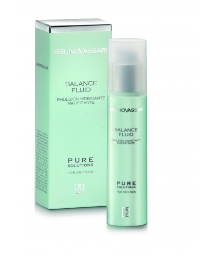 Matująca emulsja nawilżająca - BALANCE FLUID 50 ml - Bruno Vassari