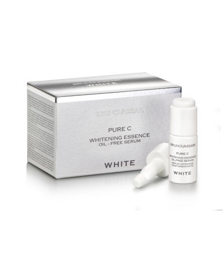 Wybielające serum oil-free - WHITE PURE C 3x8 ml - Bruno Vassari