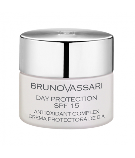 Krem ochronny na dzień - DAY PPROTECTION SPF 15 - Bruno Vassari