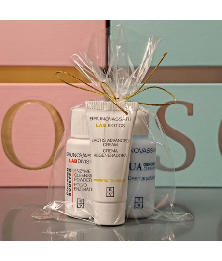ZESTAW MINI PRODUKTÓW BRUNO VASSARI KREM + MLECZKO + PEELING