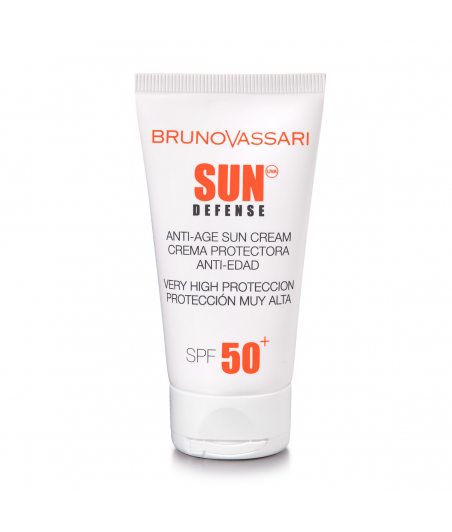ANTI-AGE SUN CREAM SPF 50+ ► Krem przeciwzmarszczkowy z filtrem 50 ml Bruno Vassari